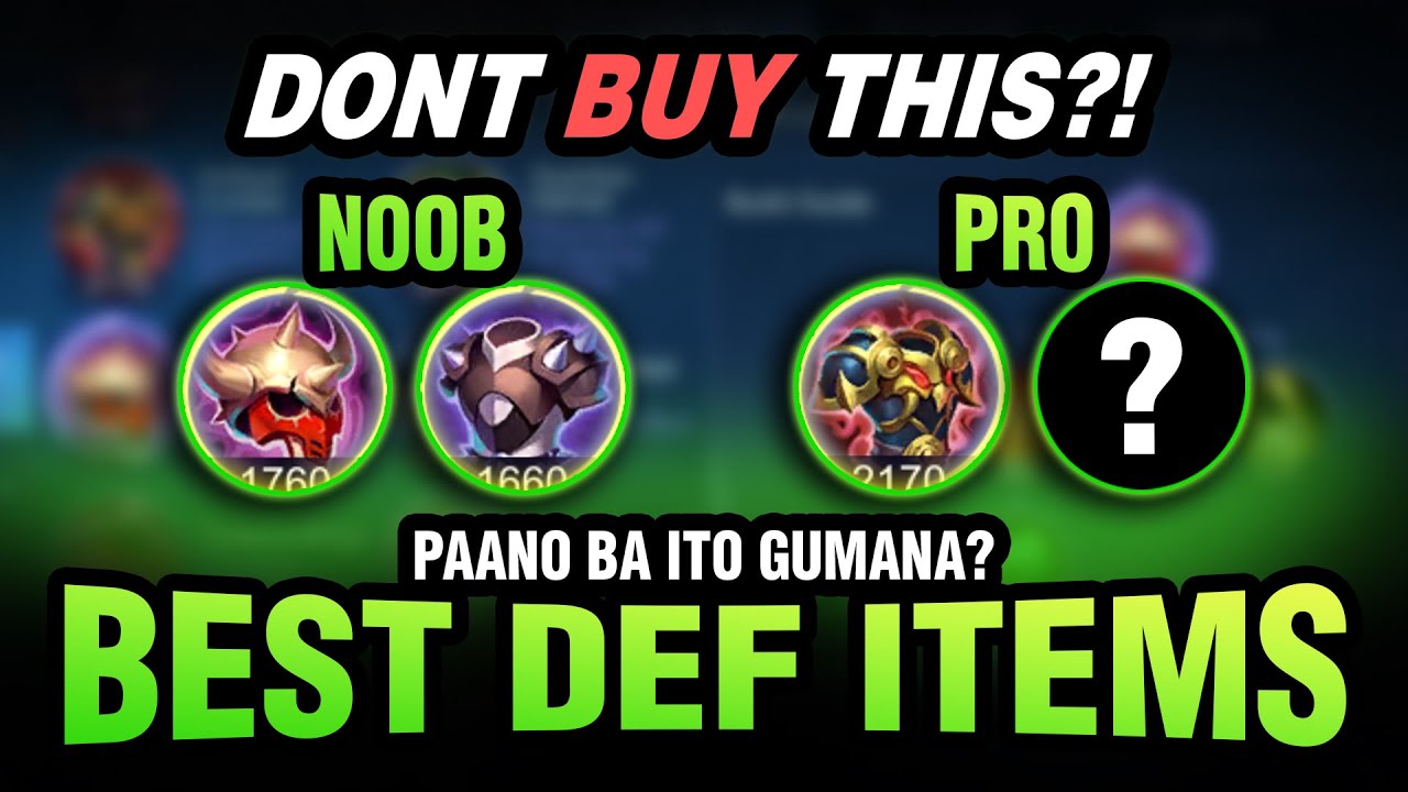WHY USE THIS AS DEF ITEM FOR TANK | Cris DIGI | MLBB | Tips and Guide