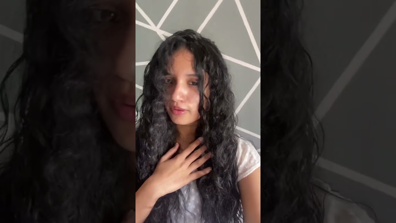 Crazy hair transition 💜💙❤️ | Temporary Colours by Anveya #shorts #hairmakeup