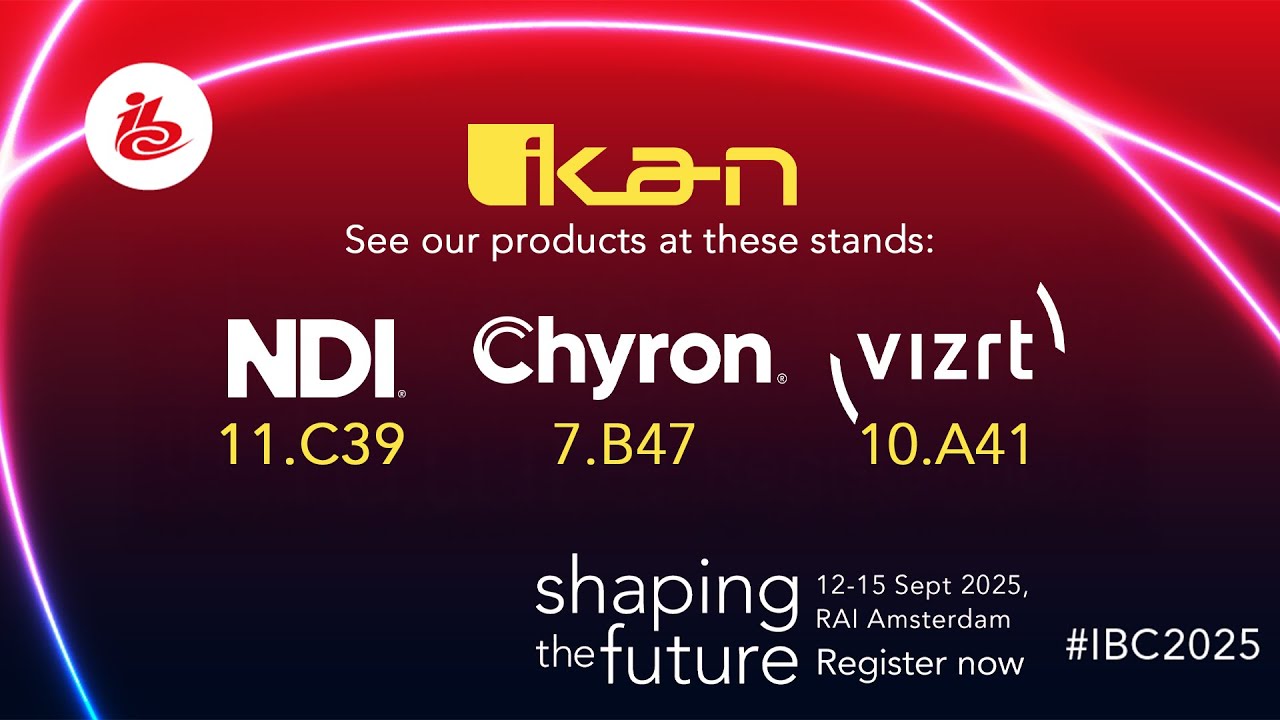 Come visit Ikan at IBC 2025!