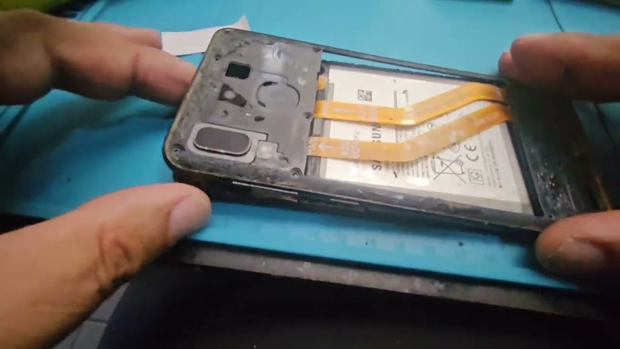 Troca de vidro  A20 Samsung