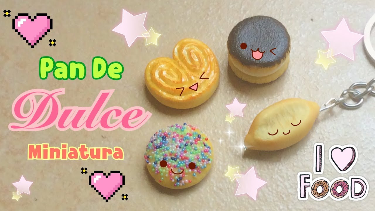 ¡ Haz Pan Miniatura ! / Como hacer pan de dulce / Pan Kawaii