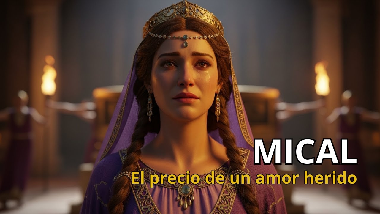 MICAL: La Esposa Que Amó a David Pero Pagó un Alto Precio | Historia Bíblica.