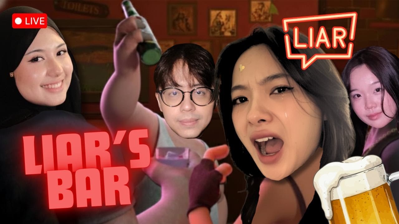 LIAR'S BAR : MENCARI SI KANG BOONG @alyssaananta17 @chelseawn @KennyXepher96