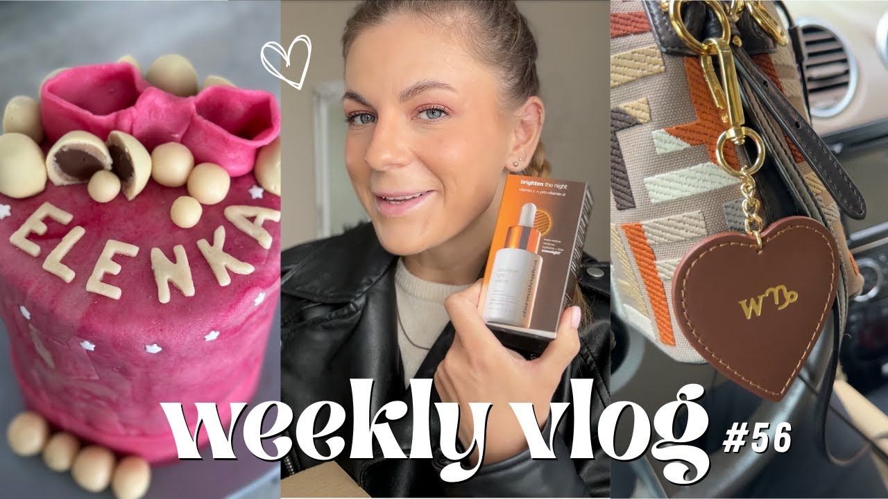 vlog 56: NESTÍHÁM 🥳, slevy, dort & život! Loro Oro haul, Líčírna, Grizly 🌿