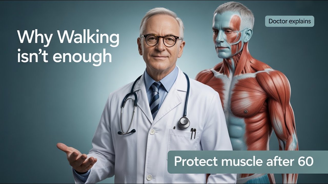 WHY WALKING WON&rsquo;T STOP MUSCLE LOSS!! THE HIDDEN PROTEIN THAT PROTECTS 70% MUSCLE AFTER 60