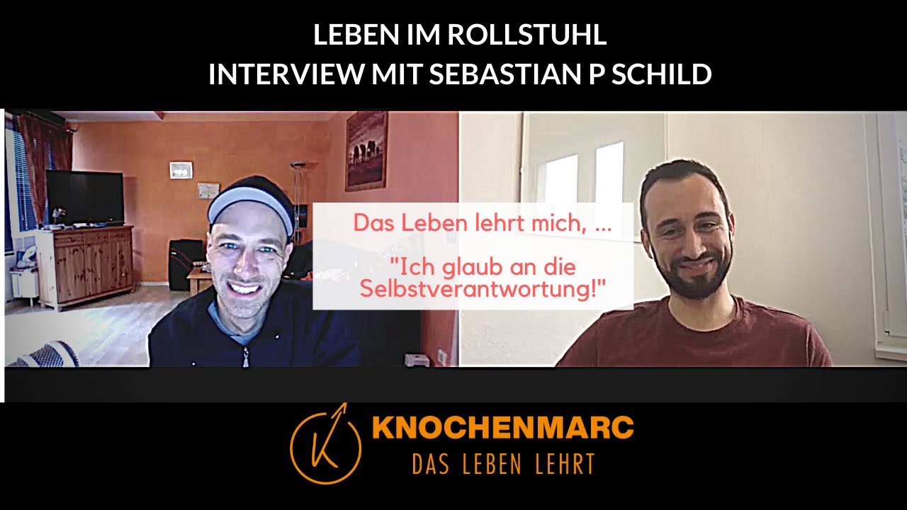 Leben im Rollstuhl  - Interview mit Sebastian P. Schild