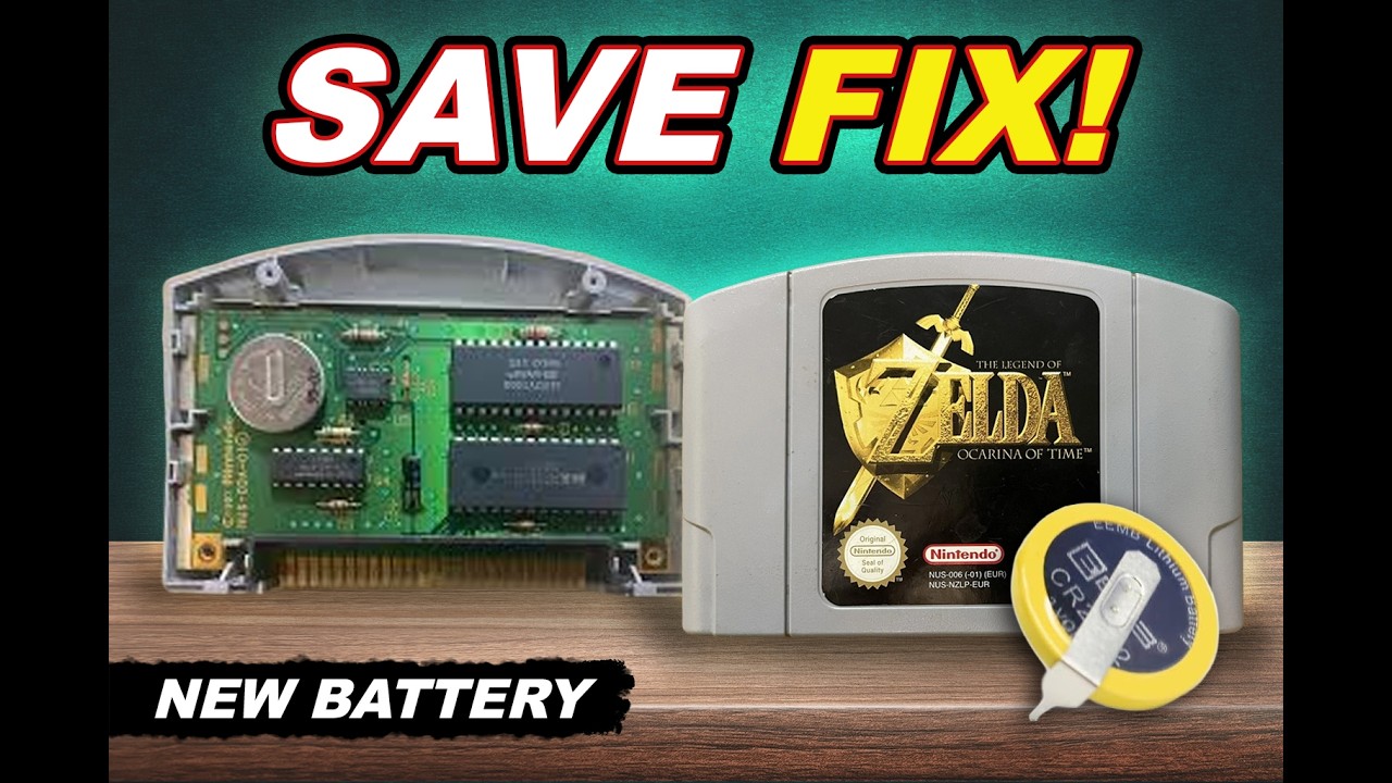 Playing Ocarina of Time on N64 in 2026? Replace Your Battery First!
