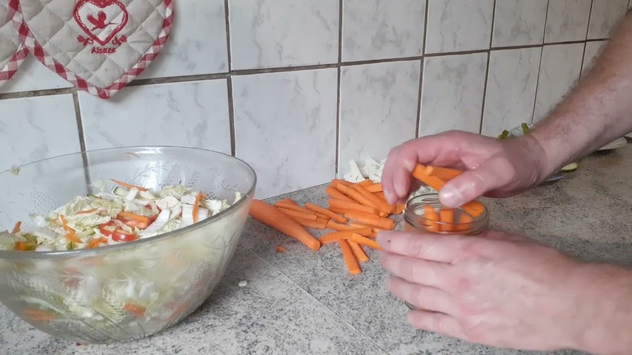 Légumes en saumure et fermenté