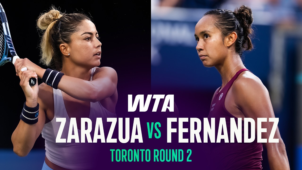 Рената Сарасуа против Лейлы Фернандес | Торонто 2026, 2-й круг | Обзор матча WTA