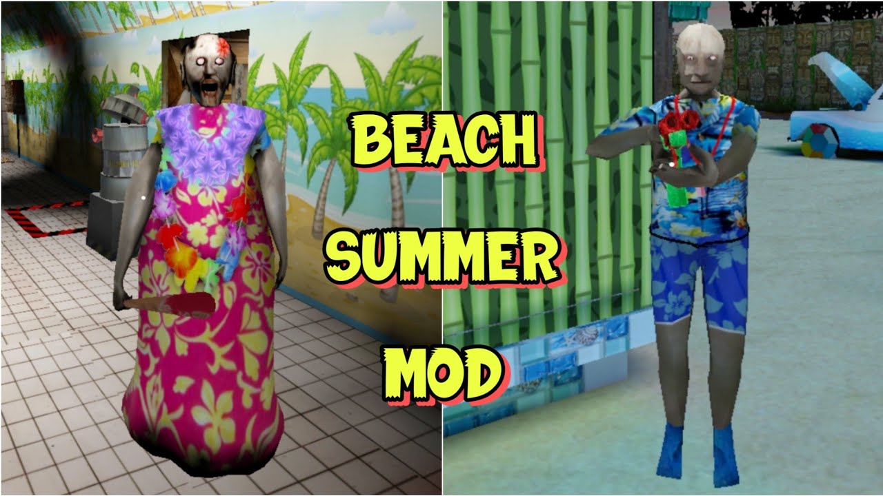Granny 3 Beach Summer Mod full Gameplay