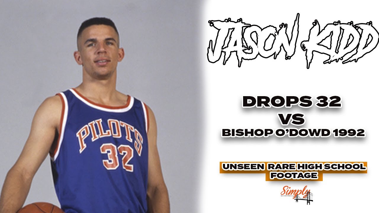 Jason Kidd Show Why He's The Bay Area GOAT | Drops 32 vs BOD in the Championship | UNSEEN HS FOOTAGE