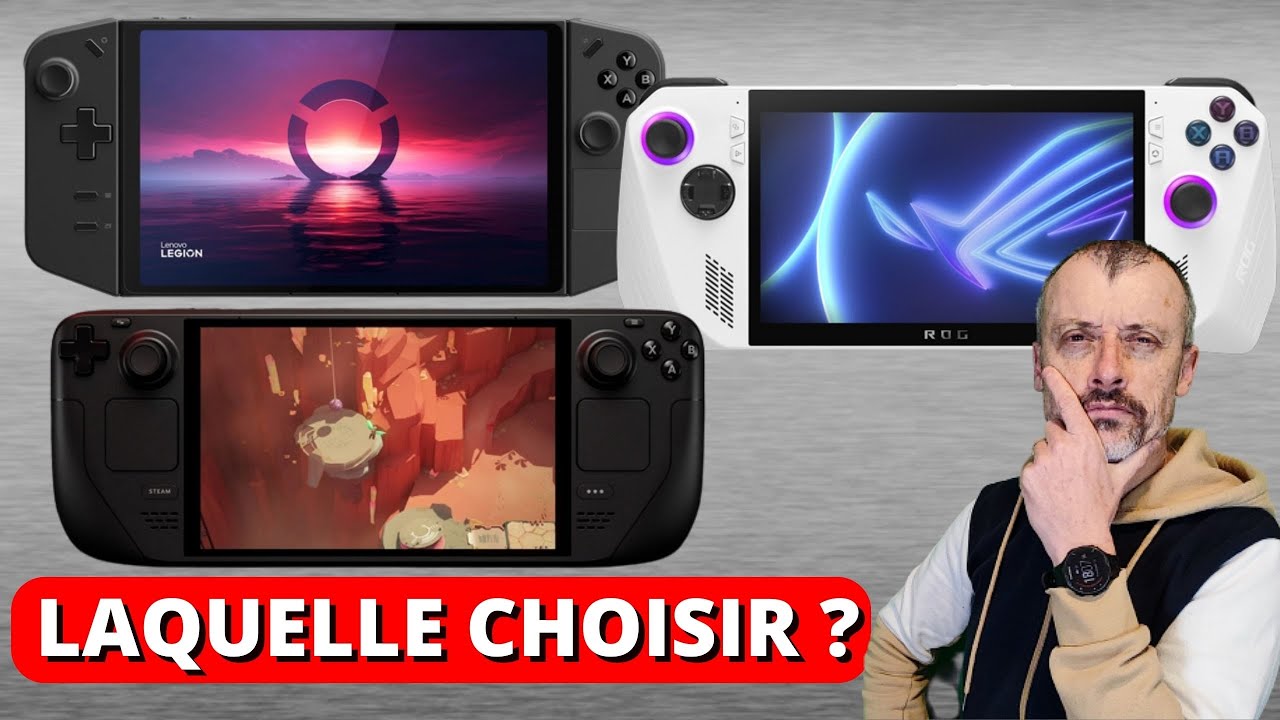 GRAND COMPARATIF : console portable, laquelle choisir ? 😉