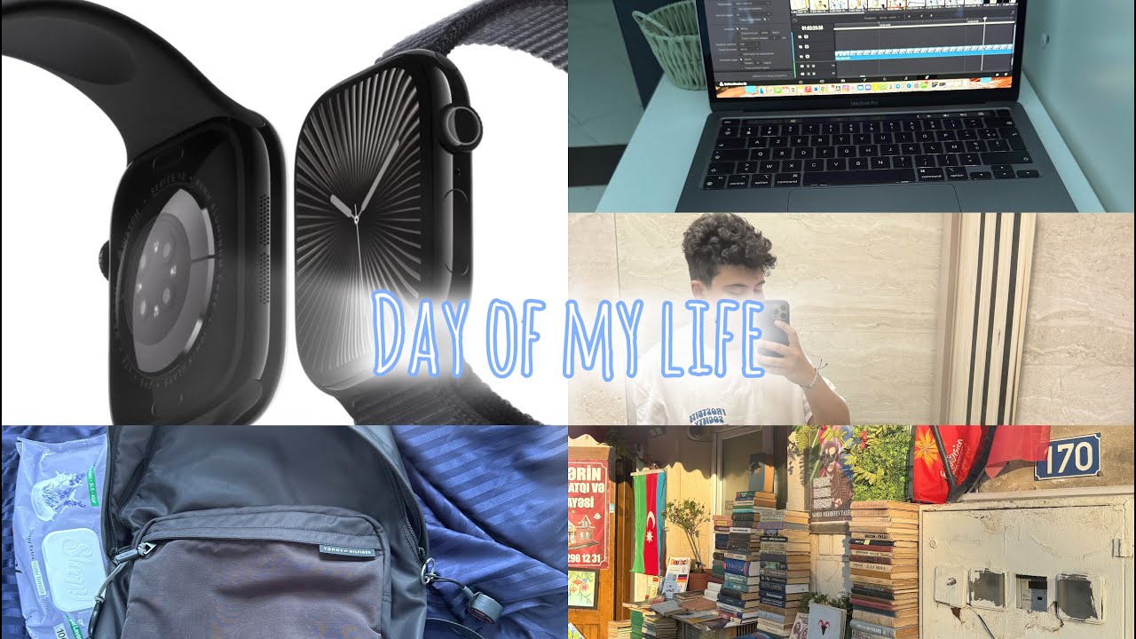 The day of my life//buying new perfume&apple watch//going for a walk