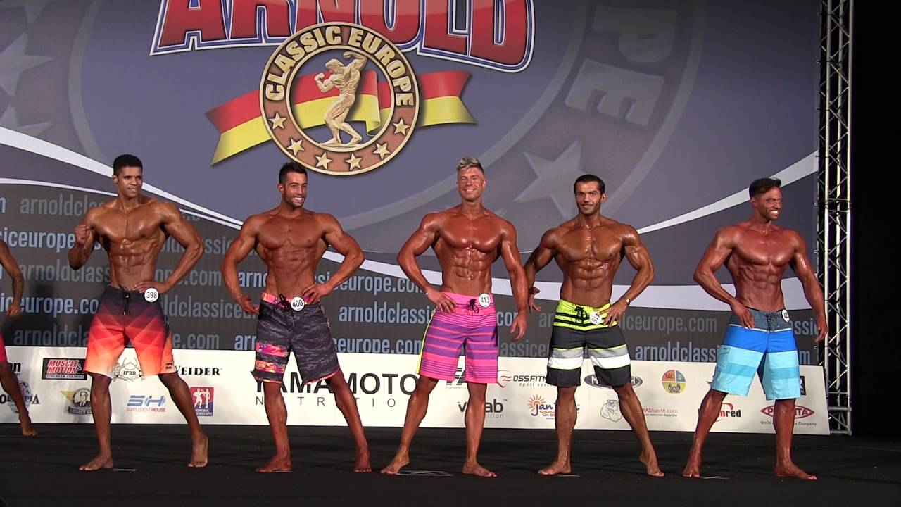 Mens Physique  184cm Semifinals @Arnold Europe 2016