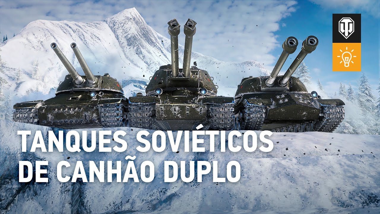 Atualização 1.7.1: O Ramo Soviético de Canhão Duplo no World of Tanks!
