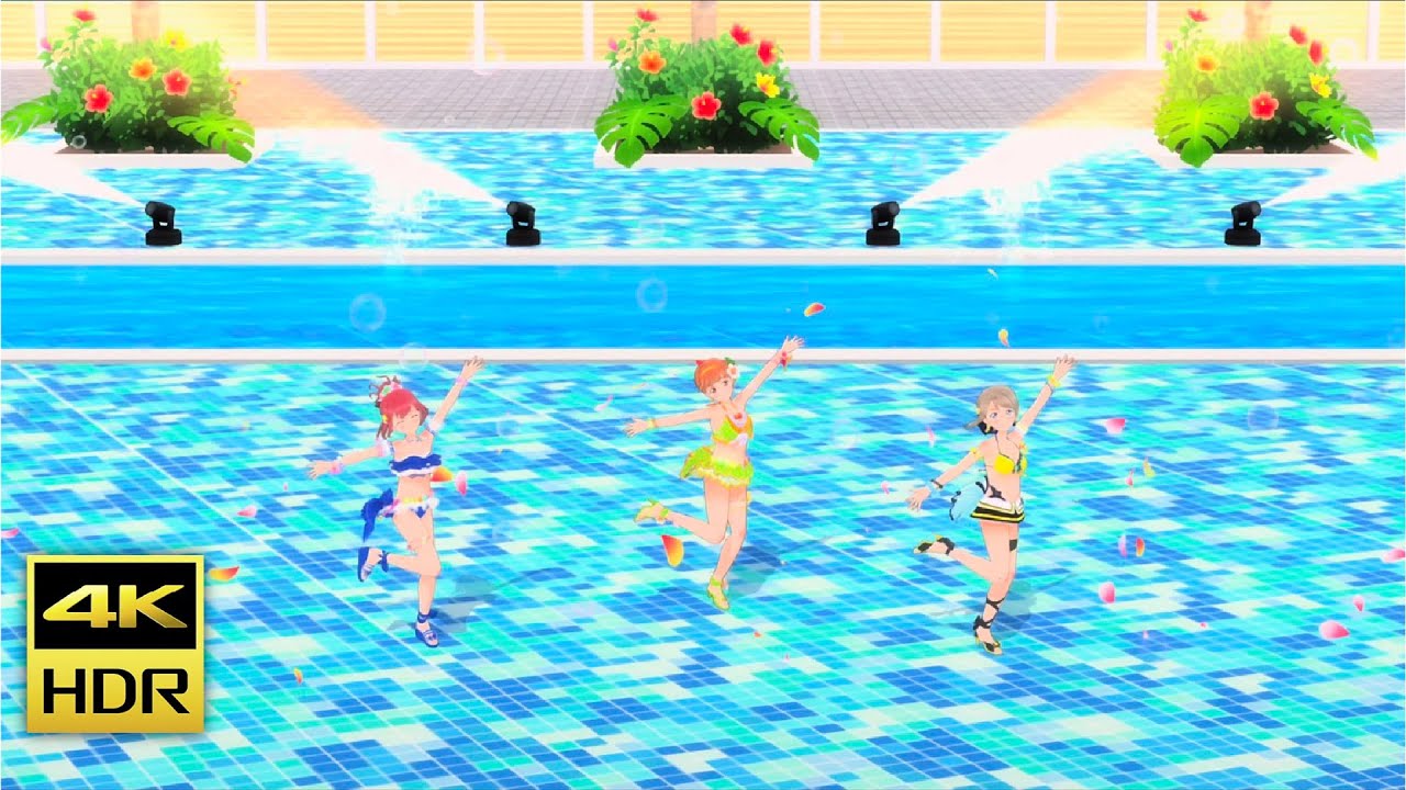【スクフェスACHM/PS4】 近未来ハッピーエンド ダンスフォーカス動画【4KHDR】
