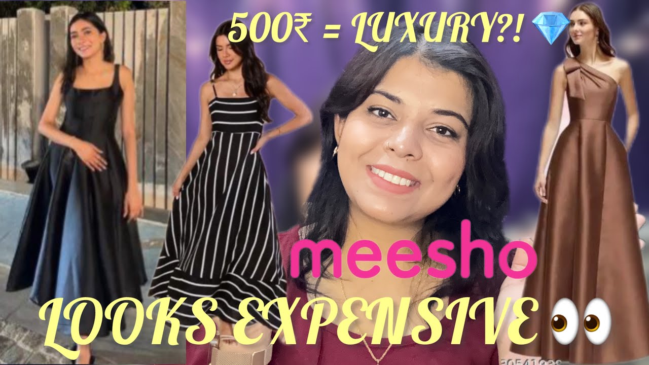 MEESHO Viral Party Wear Under 500₹ | Worth It? 🤔✨