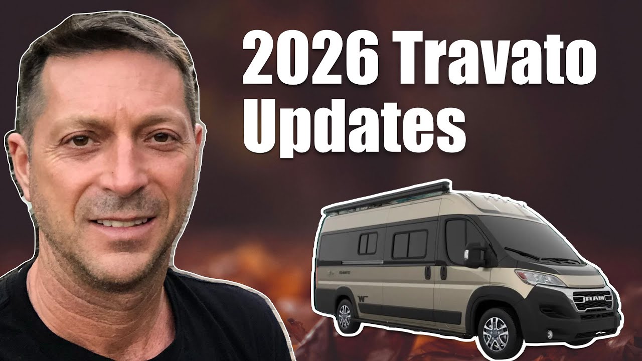 NEW! Winnebago Info on 2026 Travato, Solis, Revel, Ekko Compact Motorhomes. Volta lithium update.