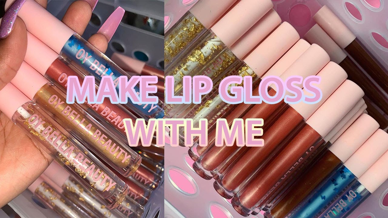 ENTREPRENEUR LIFE EP. 5 : MAKING LIP GLOSS | BEAUTYANDMARIE