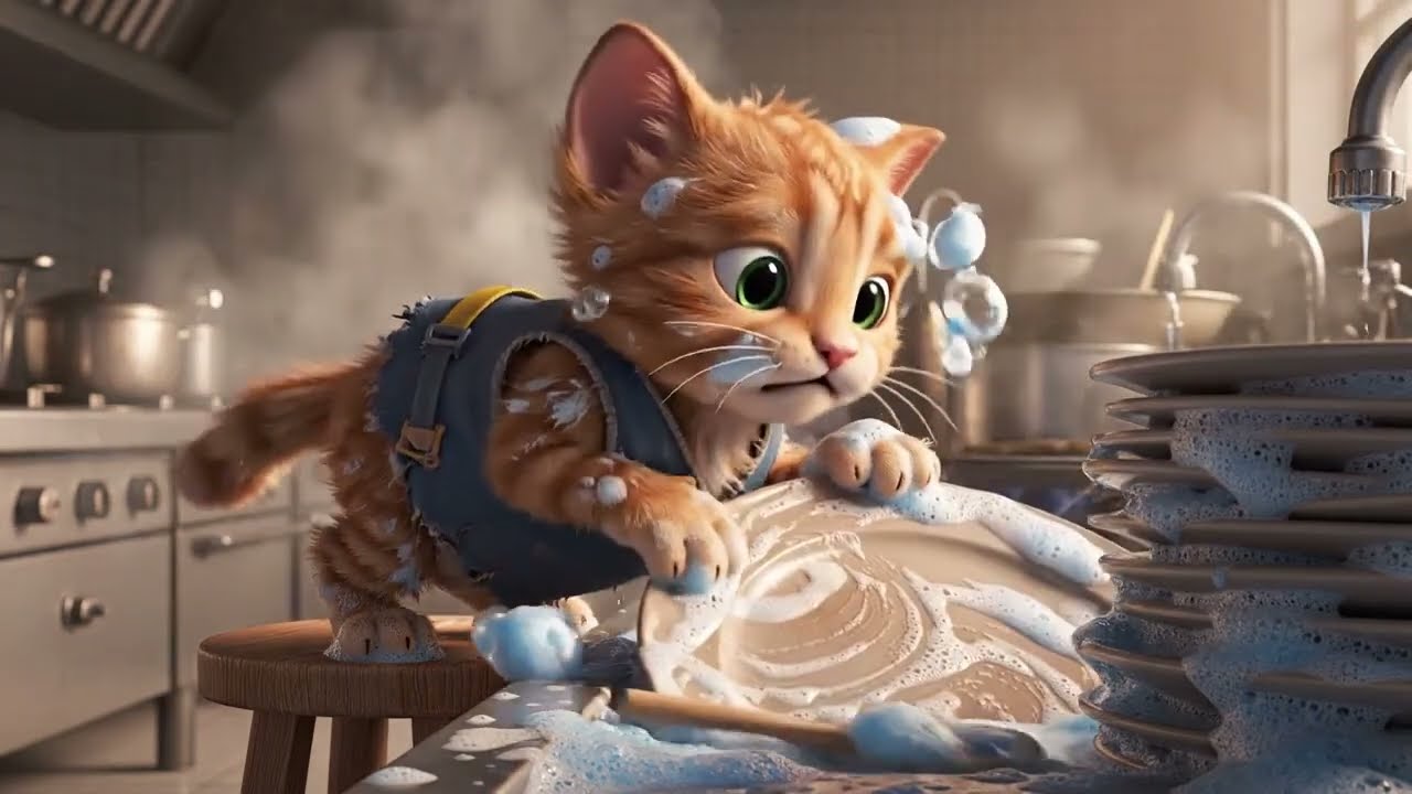He Worked So Hard    Until This Happened | Feline Cartoon TV