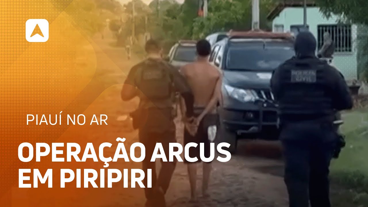SSP deflagra Operação Arcus contra o crime organizado em Piripiri