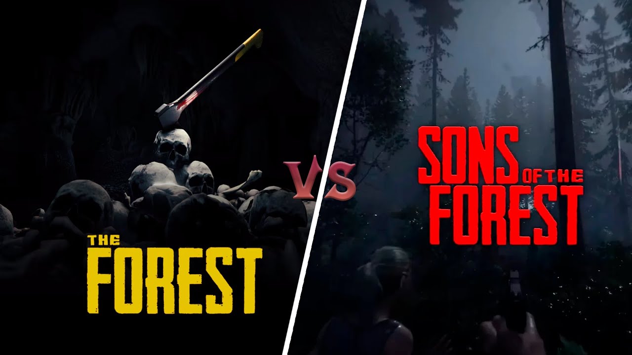 ОБЗОР И СРАВНЕНИЕ The Forest и Sons Of The Forest