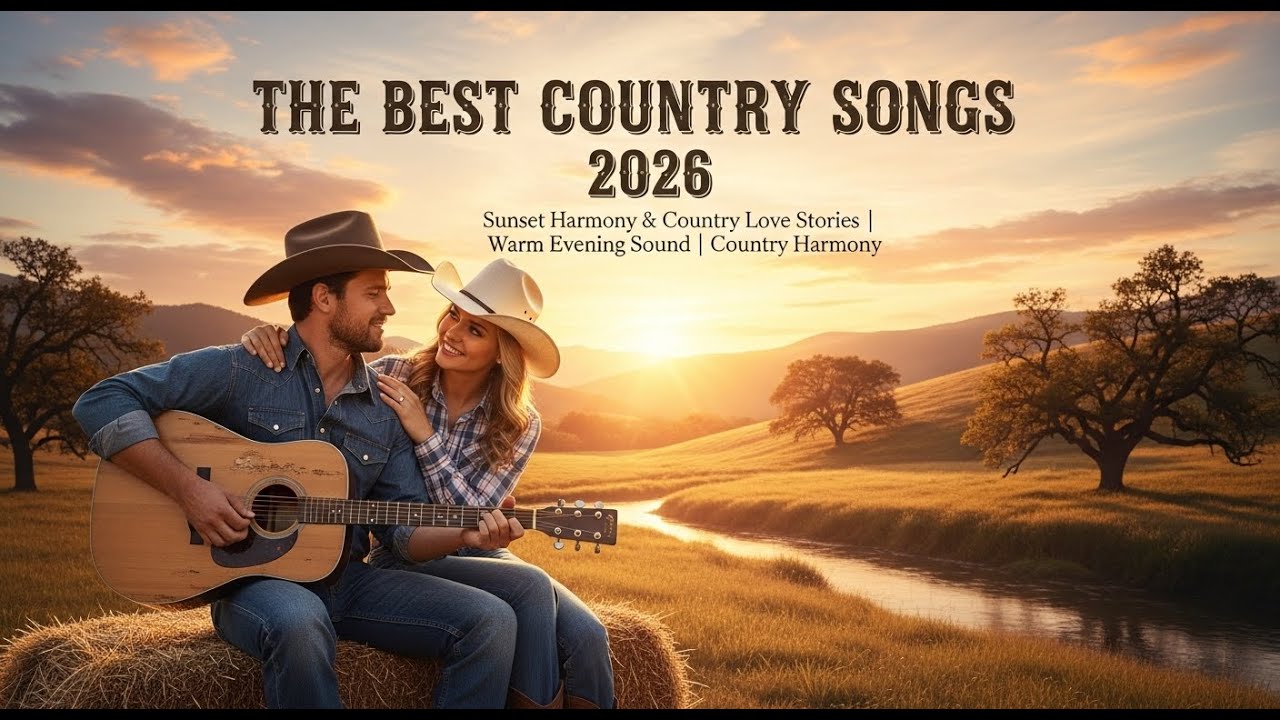 New Country Music Playlist 2026 | Golden Hour Western Love Songs | Soft Country Emotions