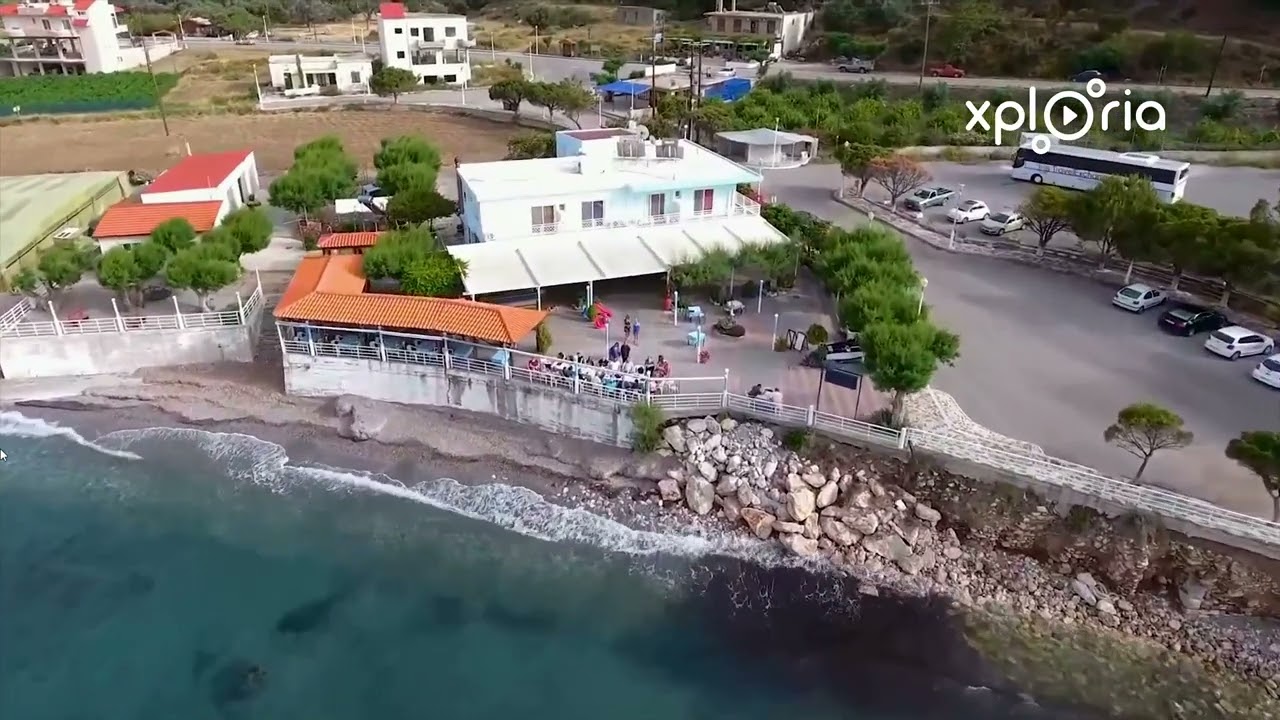 Kamiros Skala, Dodecanaise, Greece 2017.09 aerial video