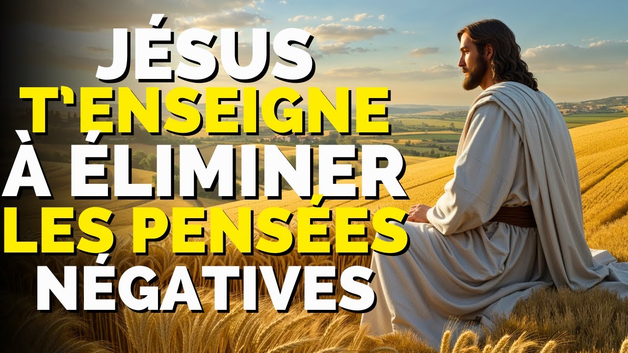 DÉCOUVREZ COMMENT ÉLIMINER LES PENSÉES NÉGATIVES AVEC LES ENSEIGNEMENTS DE JÉSUS