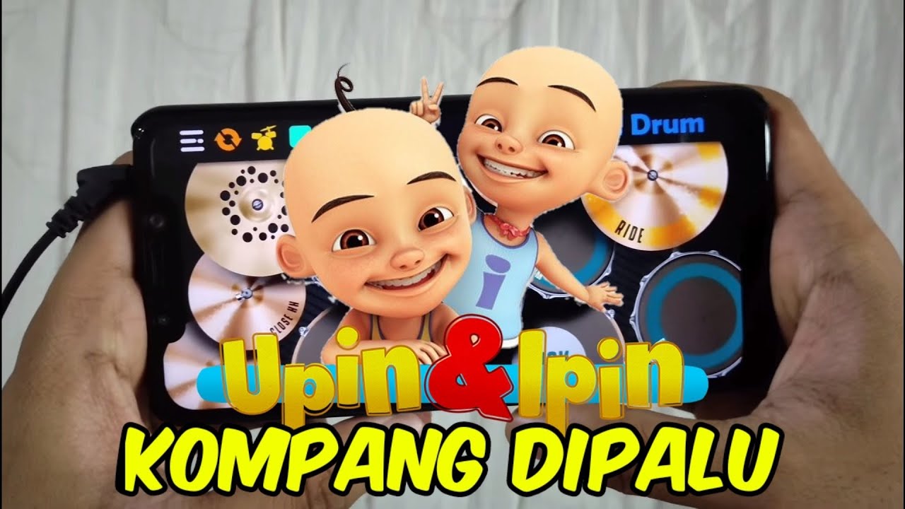 KOMPANG DIPALU - Upin & Ipin (Real Drum) Cover