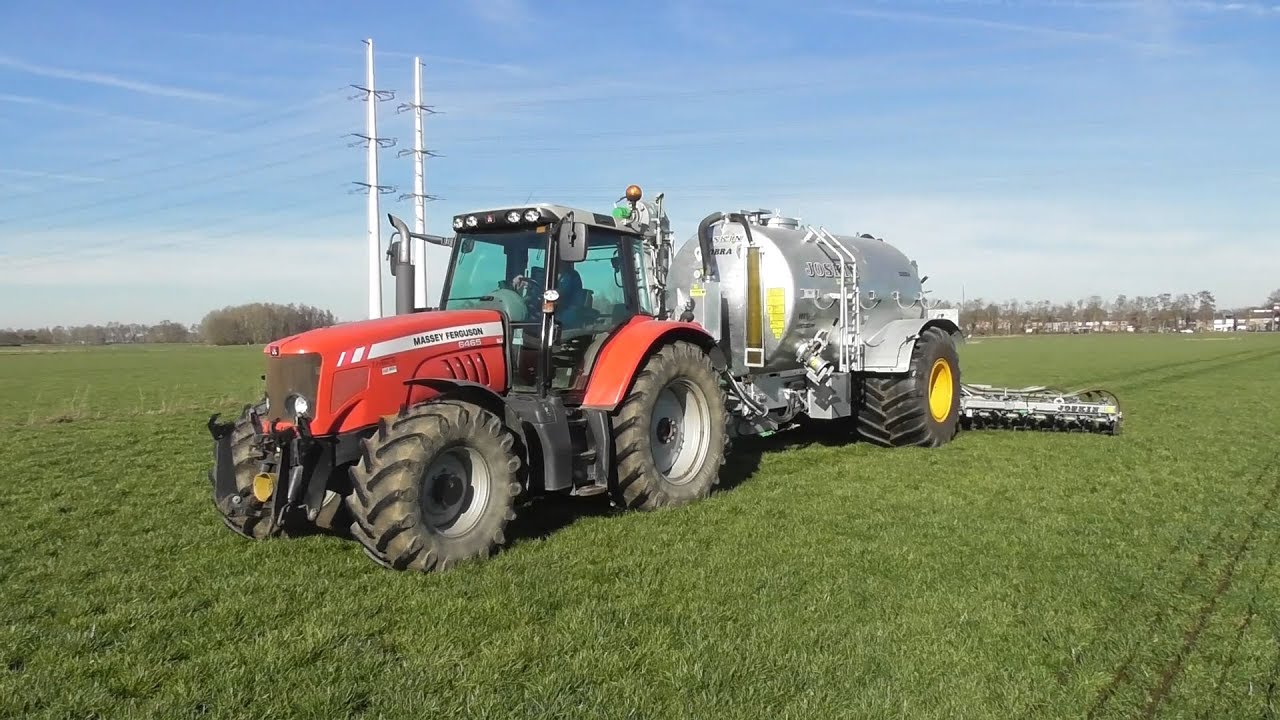 Slurry injection with MF & Joskin