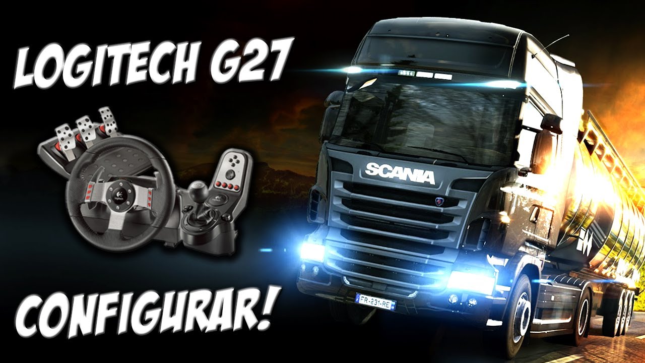 Euro Truck Simulator 2 - Como configurar (instalar) o Joystick Volante Logitech G27 - RaaVaz