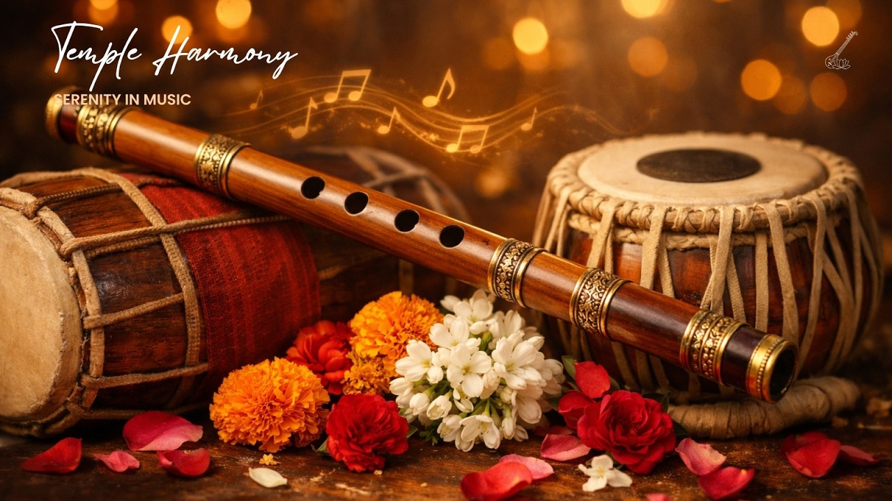 Temple Harmony 🪔 Serenity in Music | Sacred Balance, Gentle Calm & Inner Peace