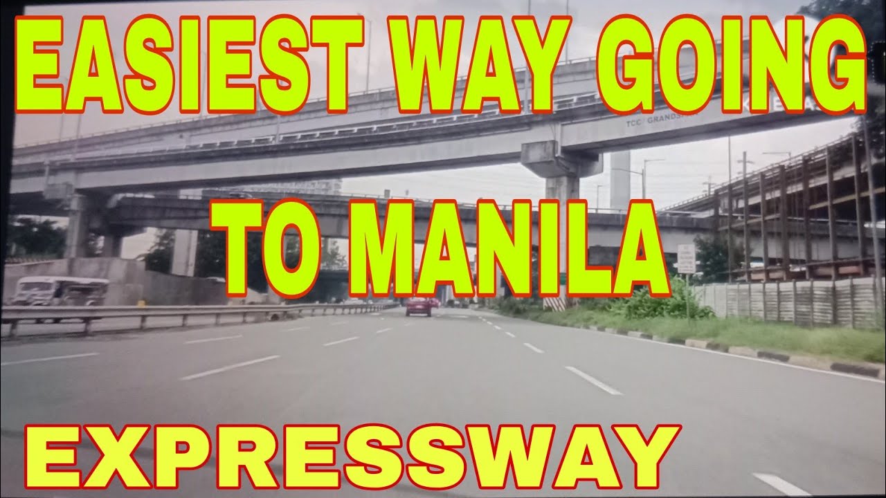 EASIEST WAY GOING TO MANILA. THE EXPRESSWAY #bicutan #philippines