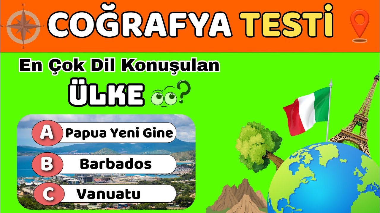 🌍YOK ARTIK! BU ÜLKE BİLGİLERİNE İNANAMAYACAKSIN😱 EĞLENCELİ COĞRAFYA TESTİYLE KENDİNİ SINA!🧠