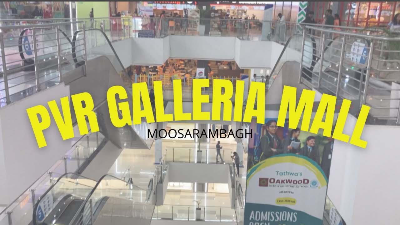 PVR GALLERIA MALL, musarambagh. KFC, Lifestyle,decathlon,Super99 and more/Aashritha Gudepu.