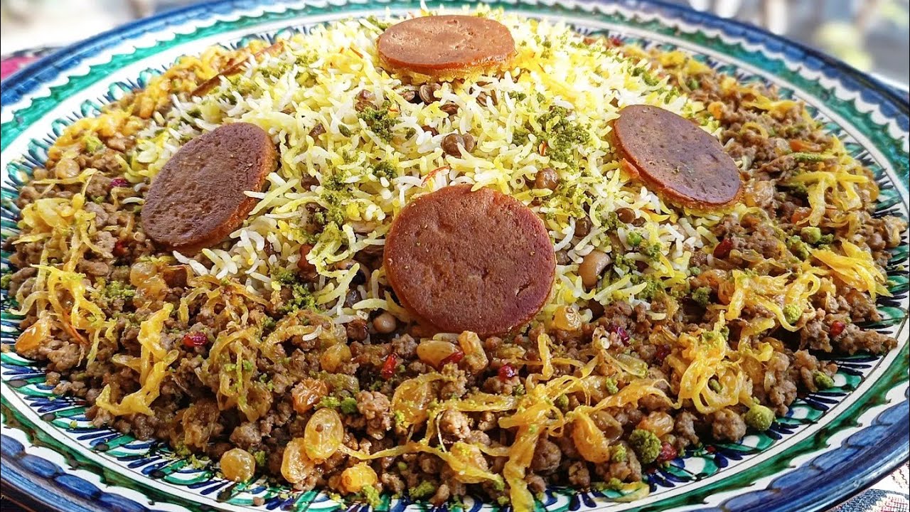 Qədim Azərbaycan mətbəxindən. Nurulla plov. Нурулла плов. Азербайджанская кухня.