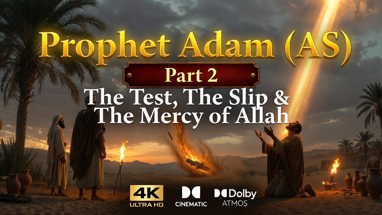 Prophet Adam (AS) | The Test (Part 2 of 3) | @ChroniclesOfIman | @Islamic_Guidance | 4K