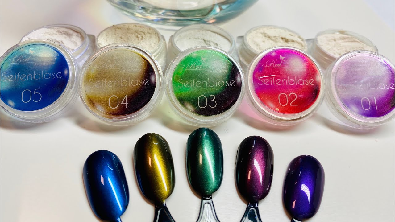 Pigment Seifenblase & Diamond Highgloss Versiegler