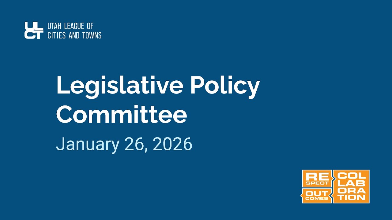 January 26, 2026 Legislative Policy Committee