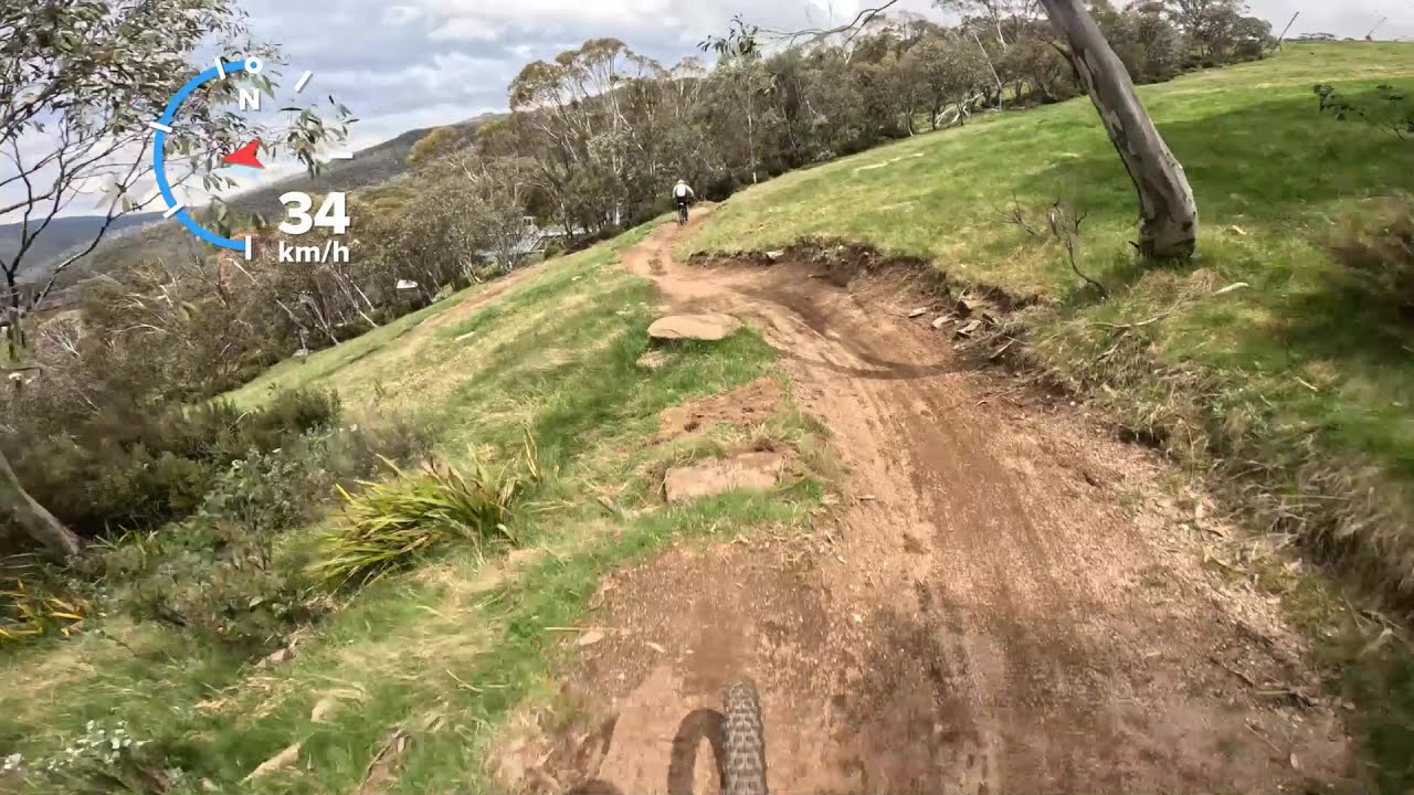 Thredbo MTB - Kosciuszko Flow into Revolver - top to bottom