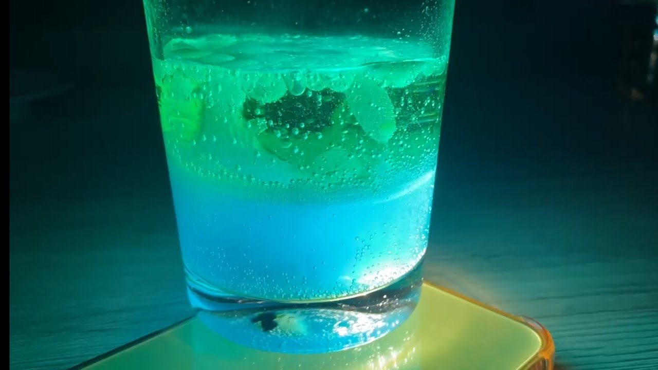 Lava-Lampe selber machen  (Experiment) 🥰