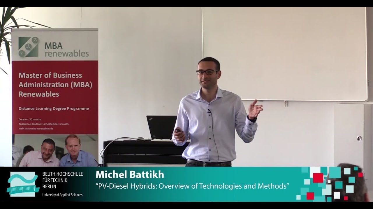 PV-Diesel Hybrids: Overview of Technologies and Methods