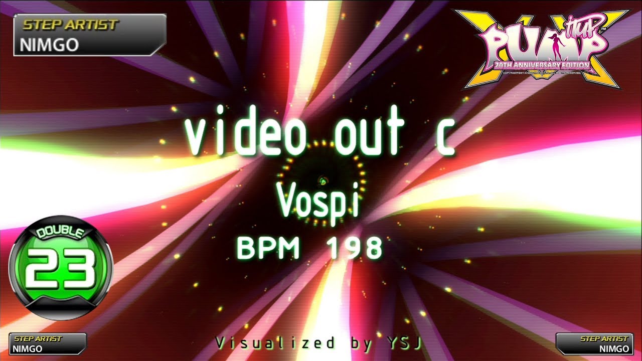 [PUMP IT UP XX] video out c D23