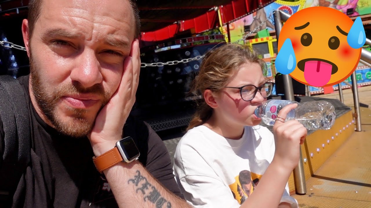 it's HOT! Stevens Fun Fair Eastleigh Vlog - August 2022 The Waltzer is back and faster than EVER!