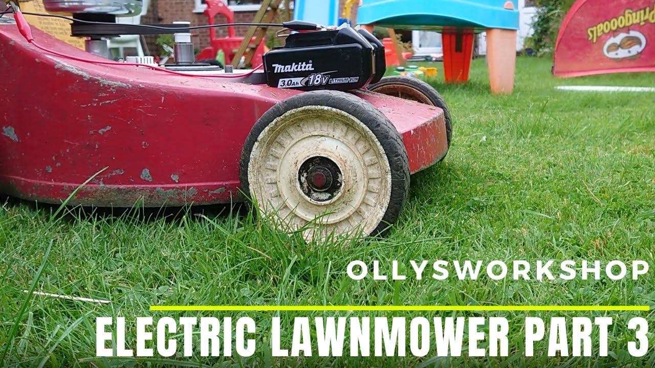 Petrol to Electric Lawnmower Conversion Part 3