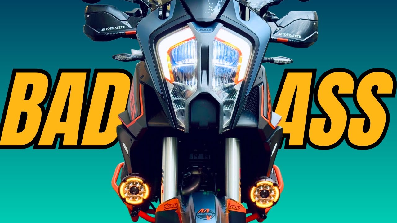 Lone Rider MOTO LIGHTS First Impression  // KTM 1290 Super Adventure R