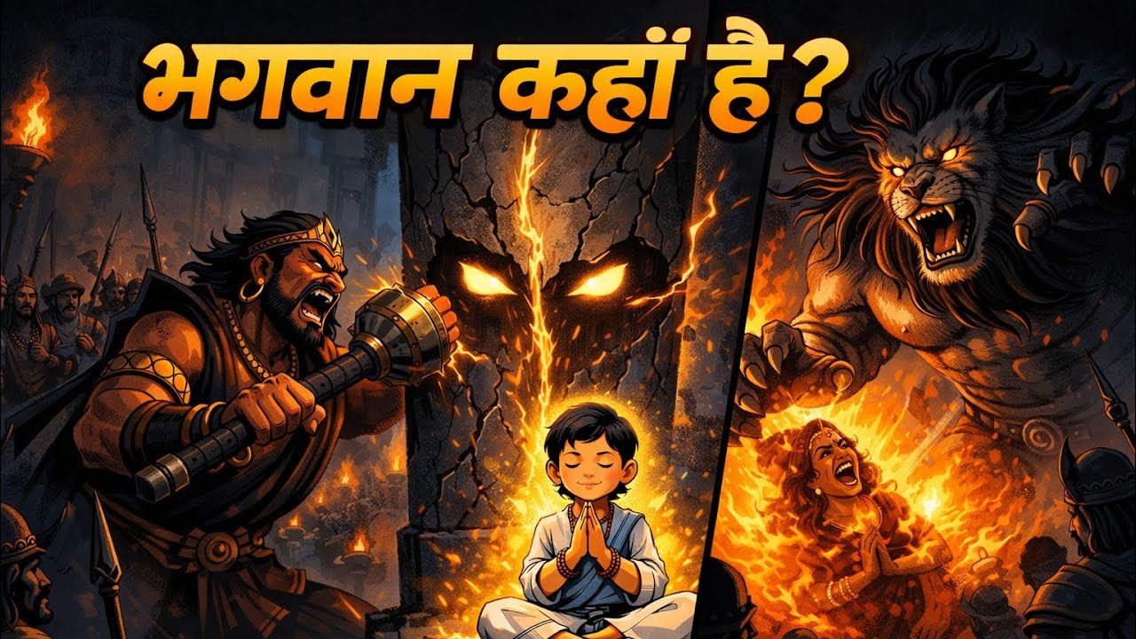 नरसिंह अवतार | Narasimha Bhagwan| Bhaktiwood #narasimha#vishnu#holikadahan#bhaktiwood#beastvasu