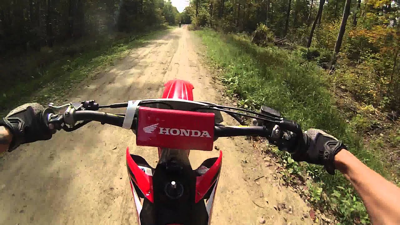 2015 crf250r and 2014 yz250f trail riding (Part1)