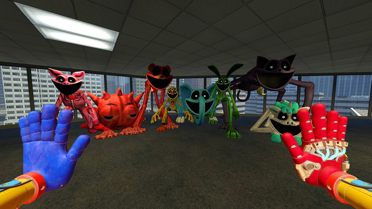 SURVIVING SMILING CRITTERS FROM POPPY PLAYTIME 3 | #garrysmod